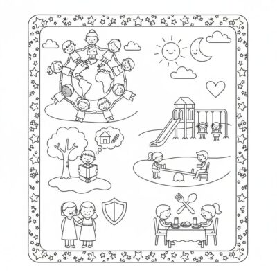 Droits de l’Enfant Colorieurs