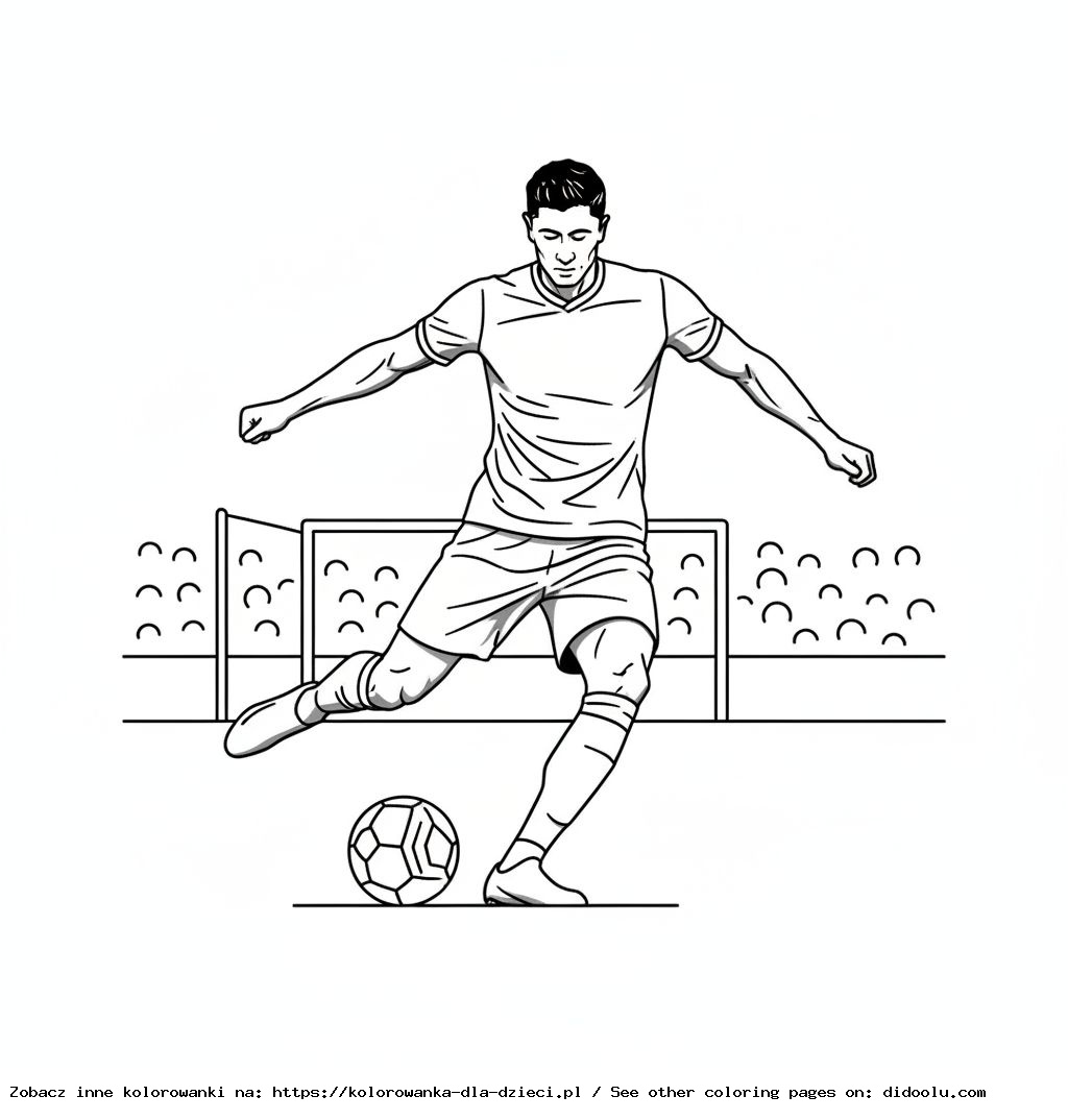 Livre de coloriage de Lewandowski