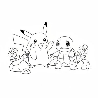Livre de coloriage : coloriages pour enfants Pokémon