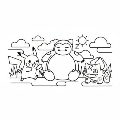 Colorier : coloriages Pokémon
