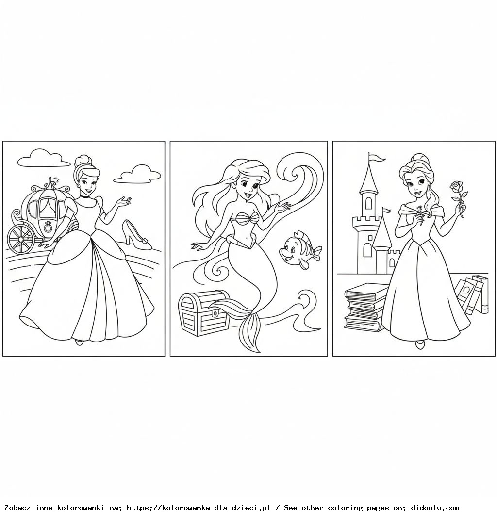 Coloriages Princesses Disney
