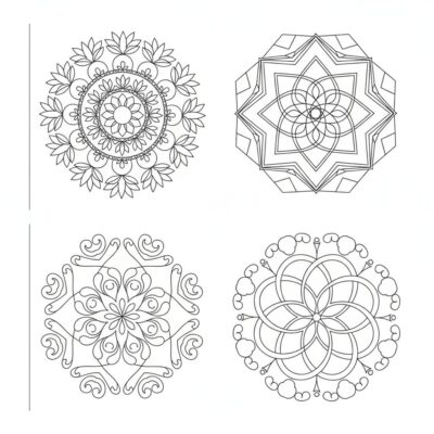Coloriage : mandalas à colorier