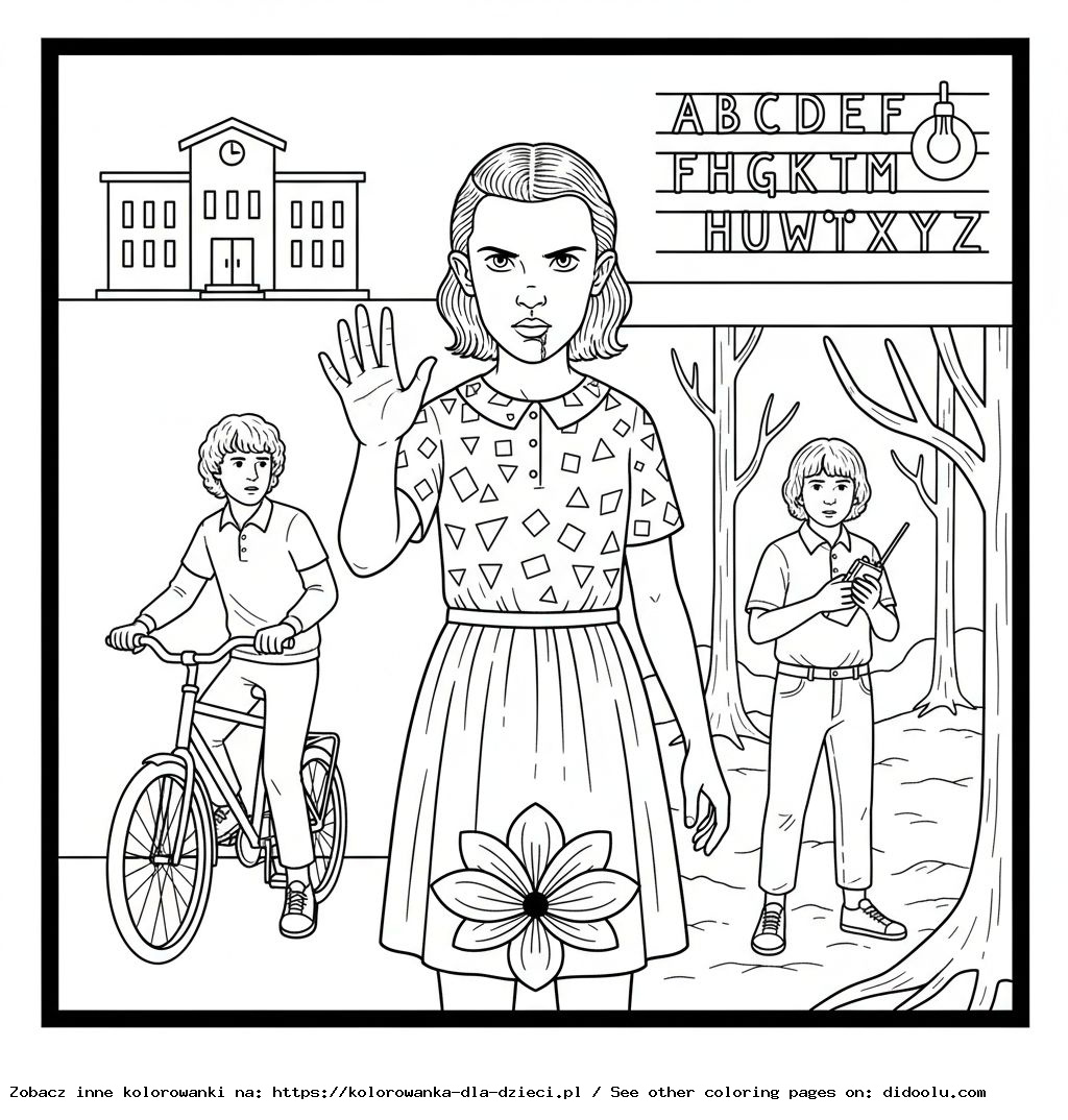 Coloriages Stranger Things