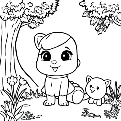 Livre de coloriage : coloriages Toca Boca