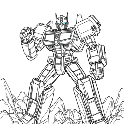 Transformers Coloriage