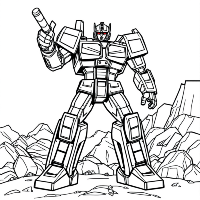 Transformers Coloriages