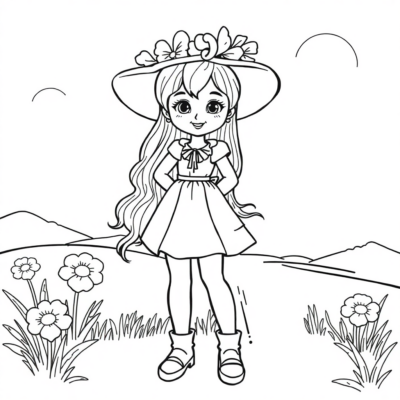 Livre de coloriage : habillages et coloriages pour enfants