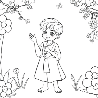 Livre de coloriage : le carême livre de coloriage pour enfants