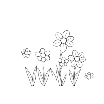 Coloriages de printemps