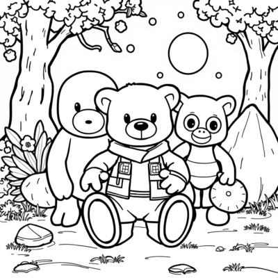 Livre de coloriage : jouets pour enfants