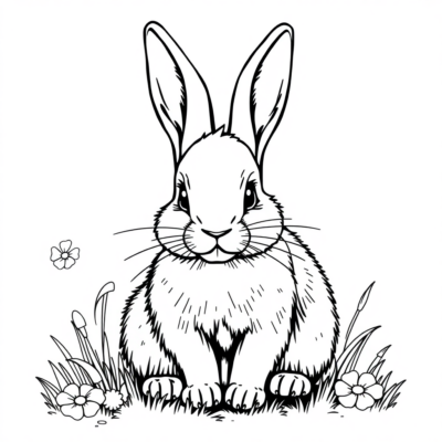 Lapin Coloriage