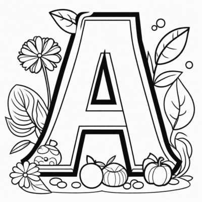 alphabet coloriage
