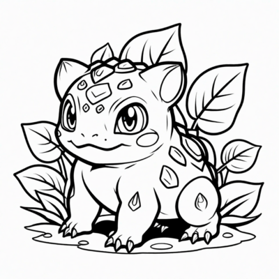 coloriage Bulbasaur