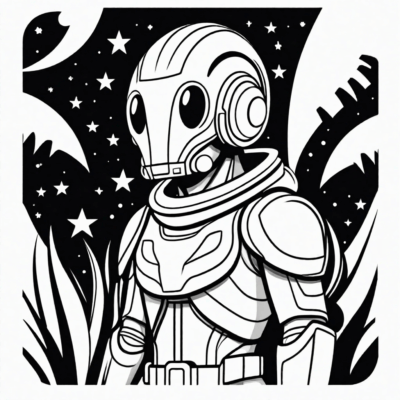 coloriages gratuits Among Us