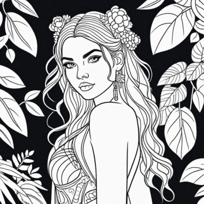 grandes pages à colorier