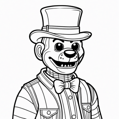 Freddy coloriages