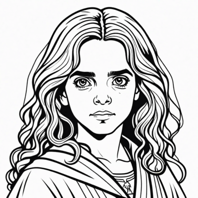 coloriage d’Hermione