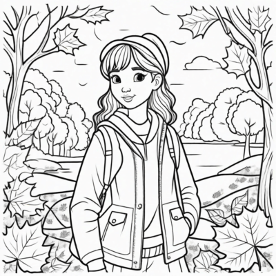 automne coloriage à imprimer
