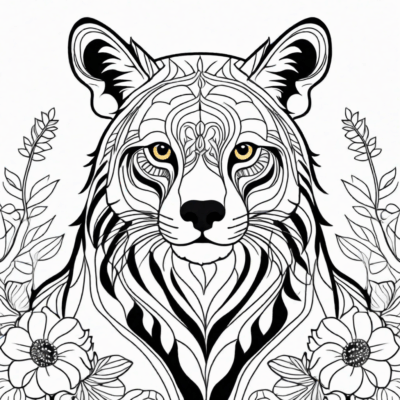 livre de coloriage anti-stress animaux