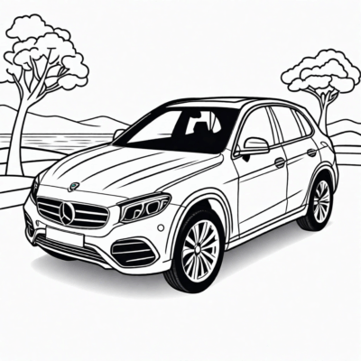 coloriage voiture à imprimer