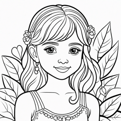 coloriage pour une fille de 7 ans