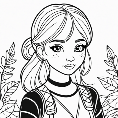 livre de coloriage pour filles LOL