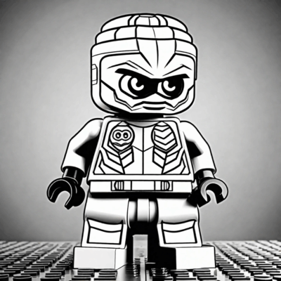 coloriage à imprimer LEGO