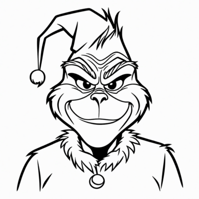 coloriage du Grinch