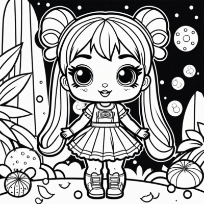 Livre de coloriage LOL Surprise OMG