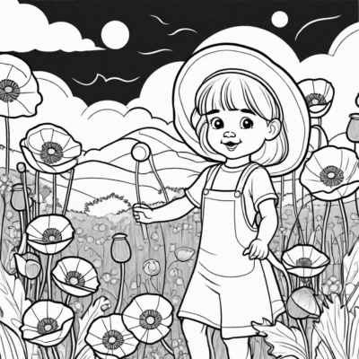 Poupée Playtime : Coloriages d’aventure Poppy