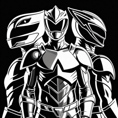 coloriage Power Rangers