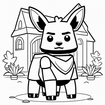 coloriage Roblox Adopt Me