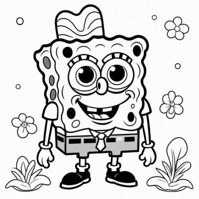coloriage Spandzbob