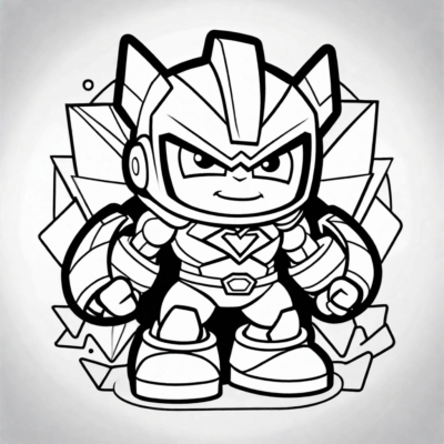 Colorie les Super Zings Enigma