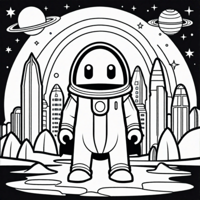 Colorier Among Us à imprimer