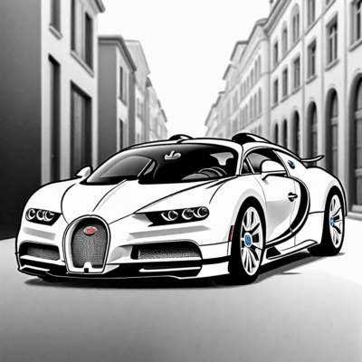 coloriages Bugatti