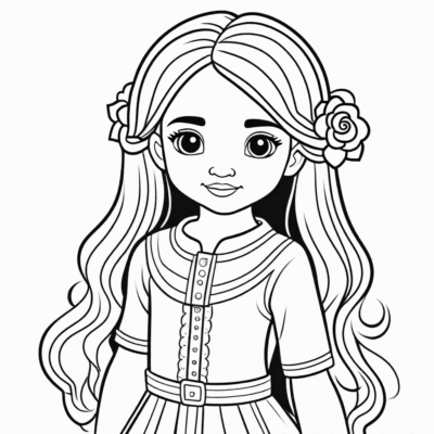 Coloriages pour une fille de 7 ans