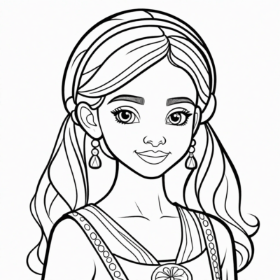 Coloriages pour une fille de 8 ans