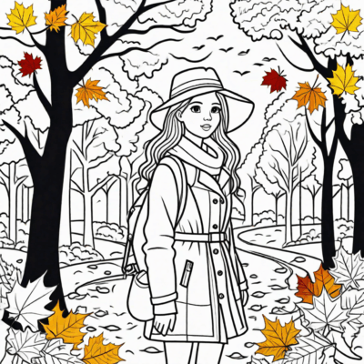 coloriages à imprimer automne