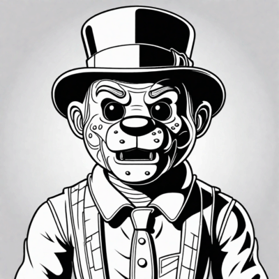coloriages Freddy