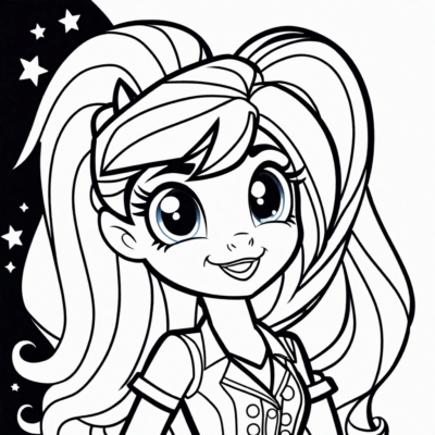coloriages My Little Pony Equestria Girl