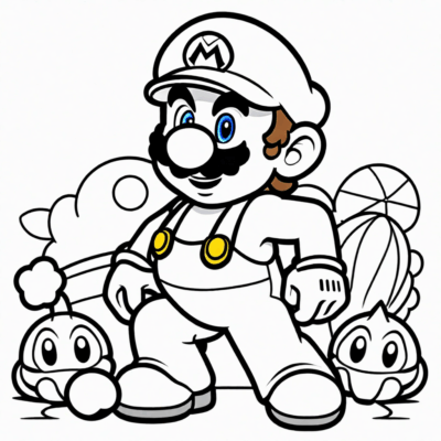 coloriages Super Mario