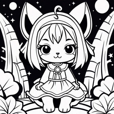 coloriages avec Kuromi