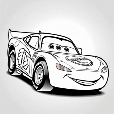 coloriages Flash McQueen