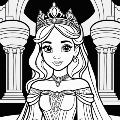 Princesse Sofia livre de coloriage
