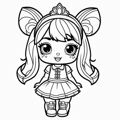 coloriages LOL Surprise à imprimer