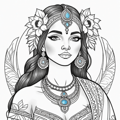 Marzanna coloriage