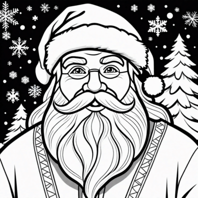 coloriage de Noël