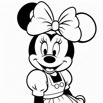 coloriage Minnie