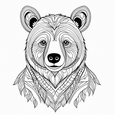 Coloriages de Petit Ours Brun